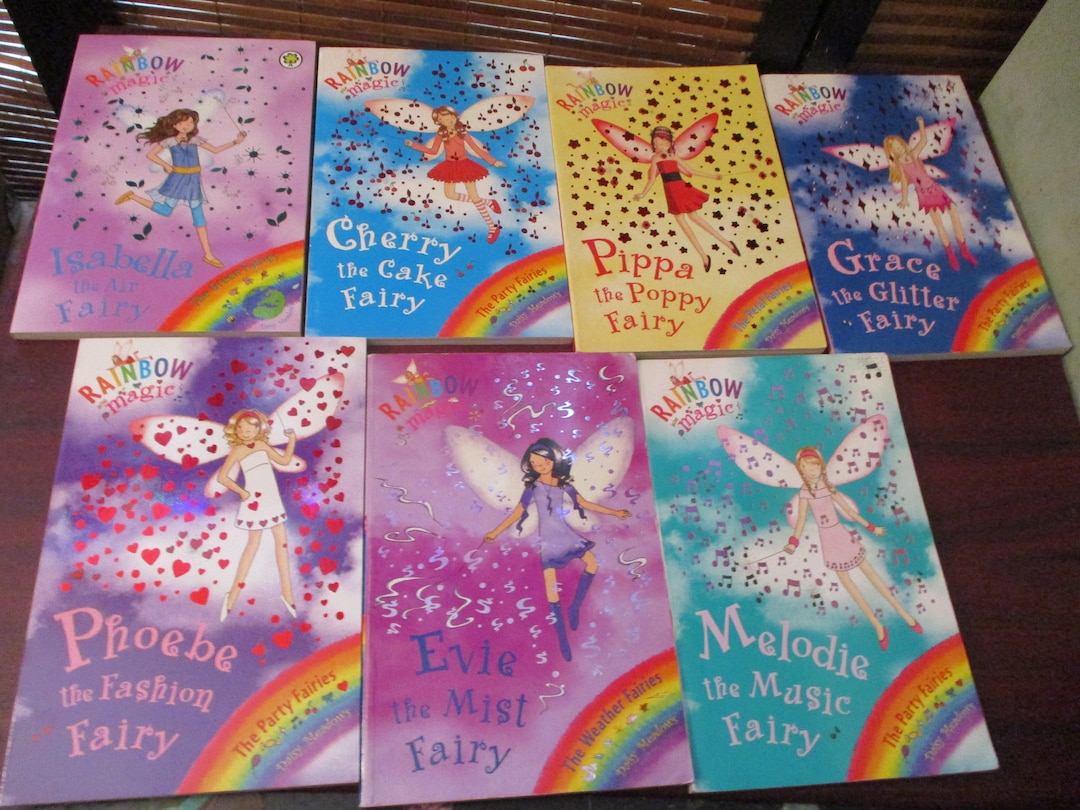Rainbow Magic Fairy Reading Books Set of Seven - Etsy