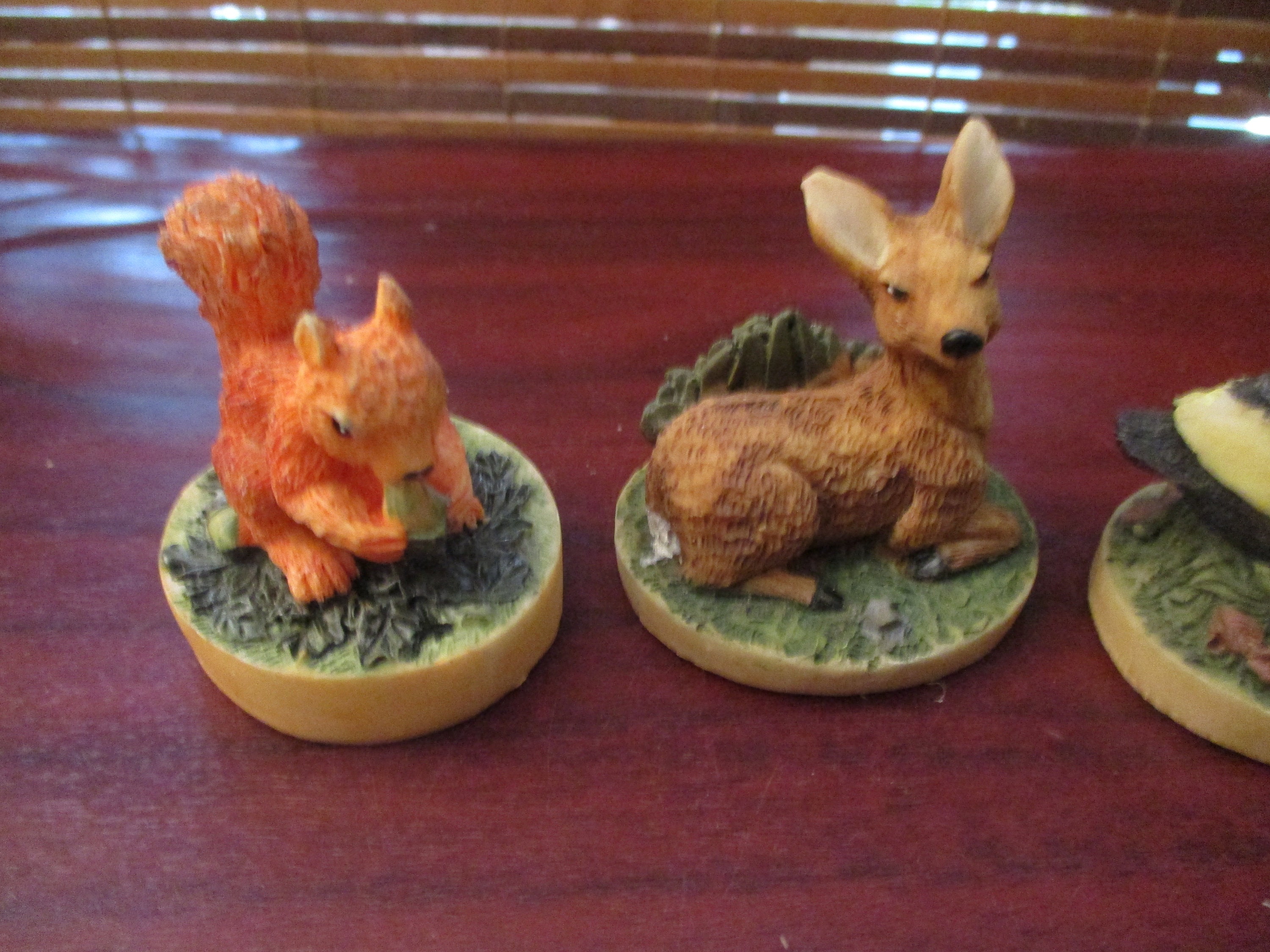 Lyons Tetley Tea Woodland Animals Ornaments Set of Four Etsy