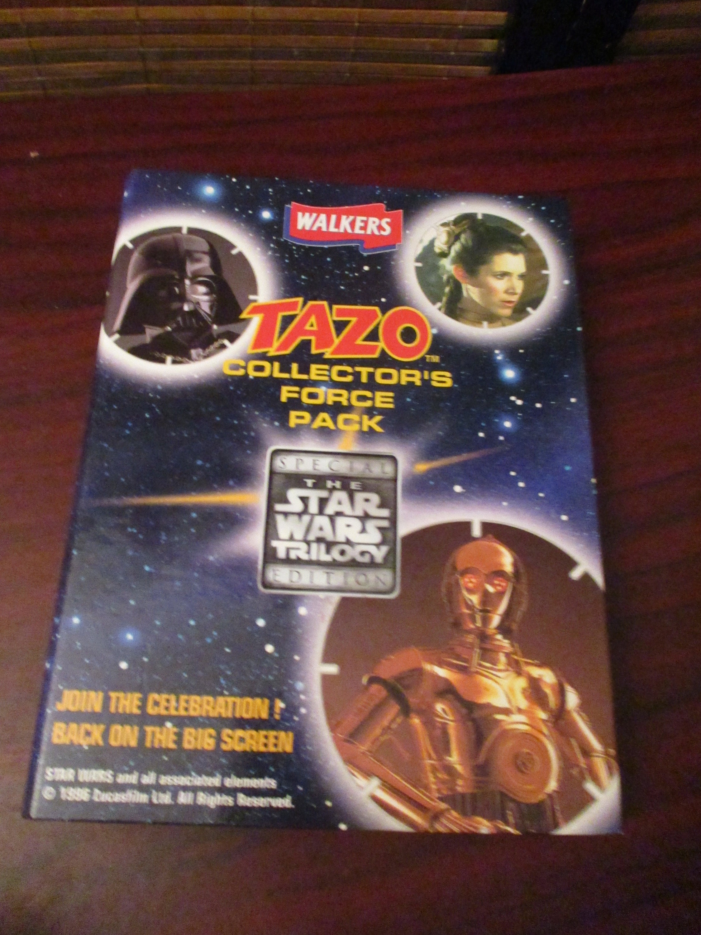 Walkers Tazo Pogs Collectors Force Pack The Star Wars | Etsy