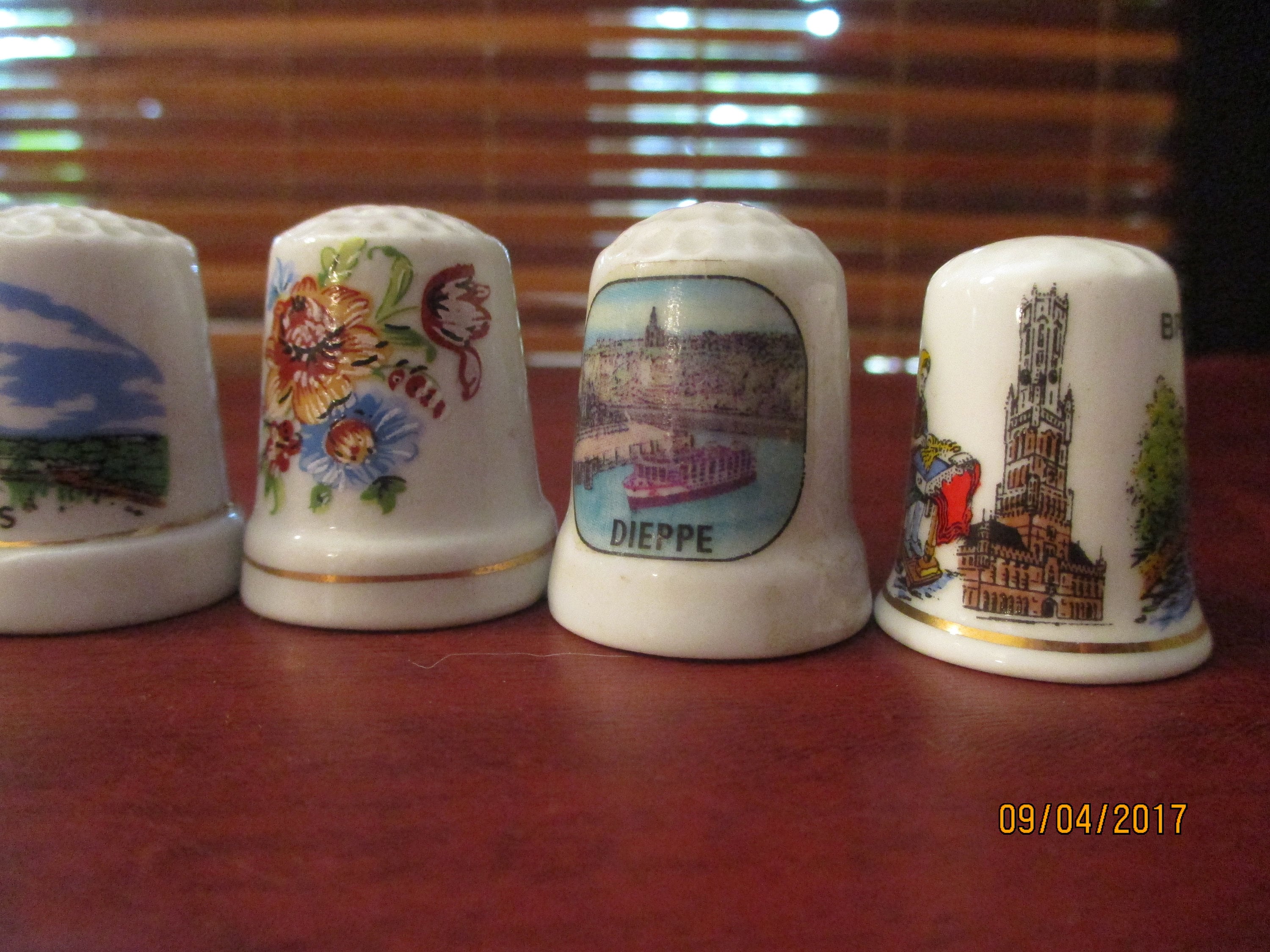 Porcelain China Collectors Decorative Thimbles European Etsy UK