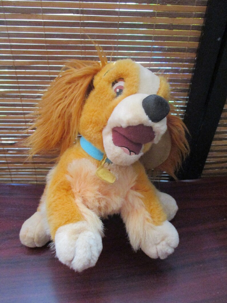 lady and the tramp soft toy