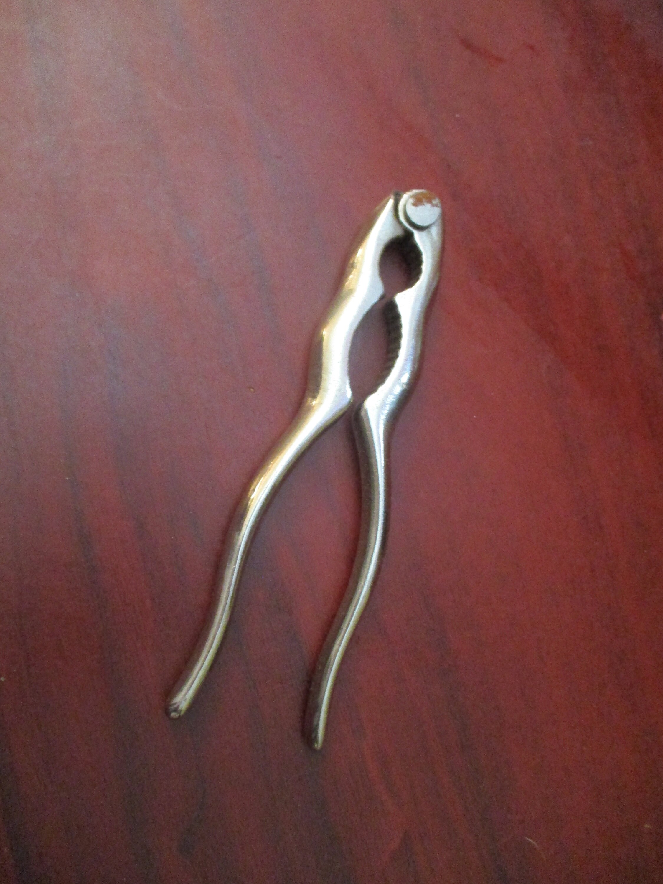 Vintage Silver Metal Strong Nut Crackers Made in England Etsy