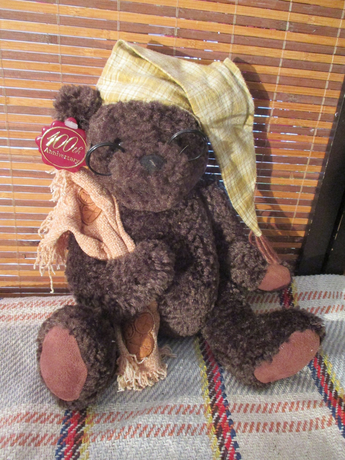 teddy bear with nightcap