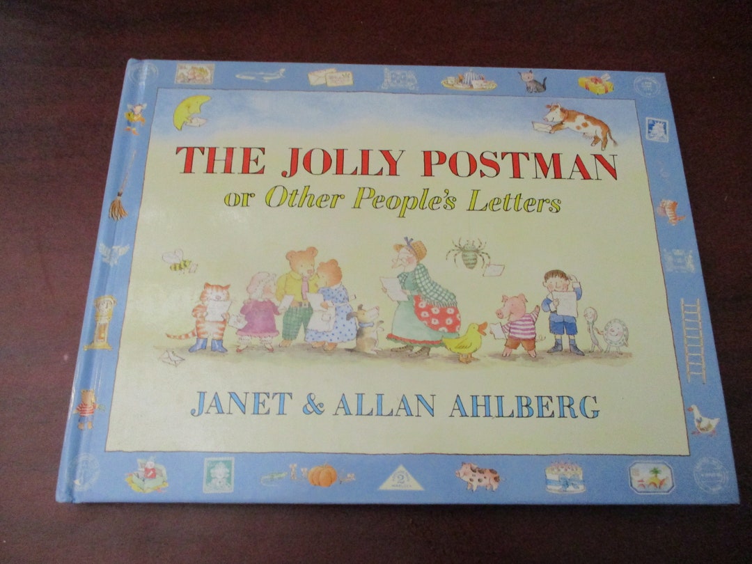 The Jolly Postman the Postman Book Janet and Allan Ahlberg - Etsy UK