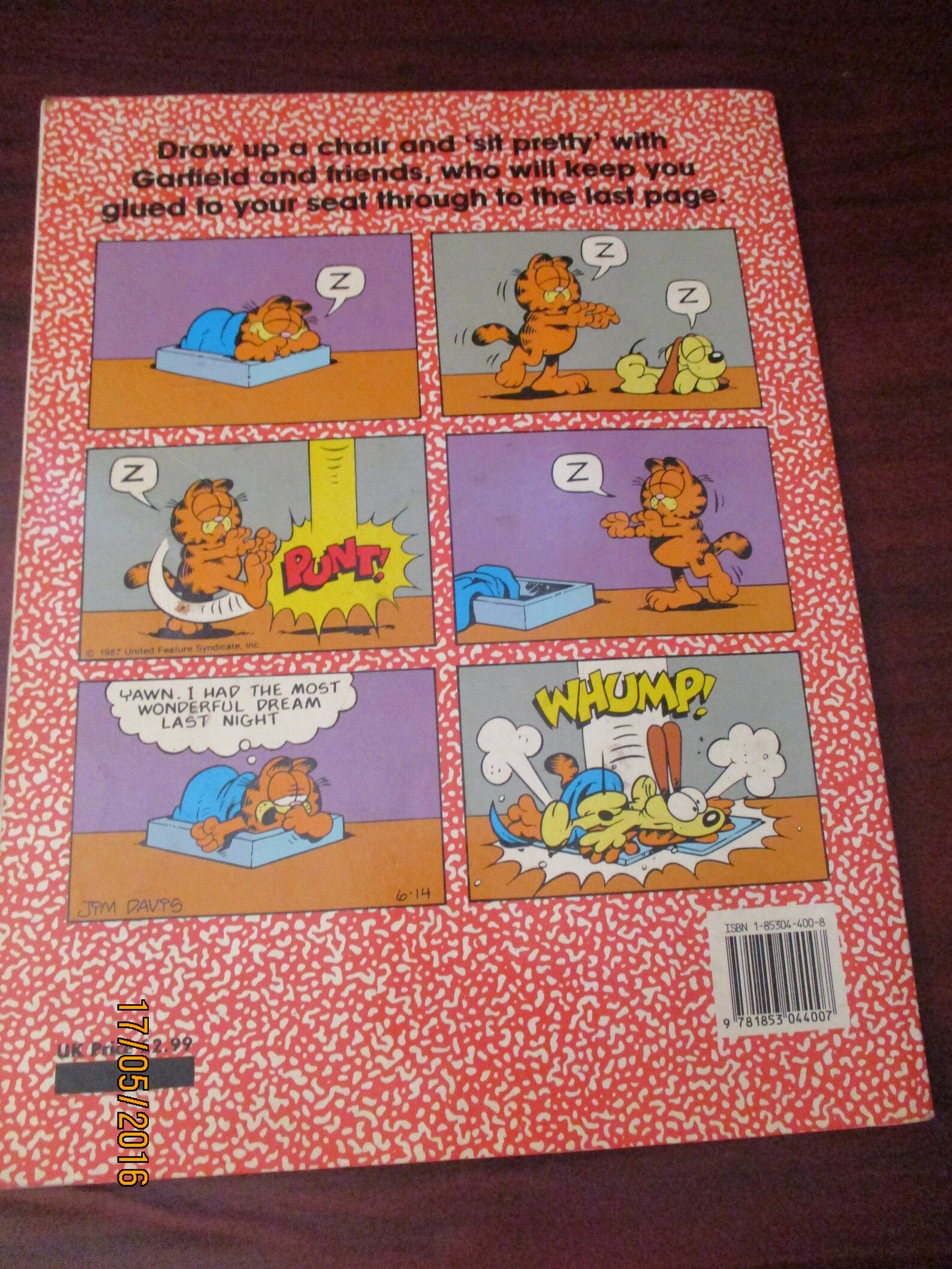 Garfield Sitting Pretty Comic Book 1992 | Etsy