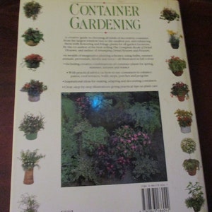 Container Gardening Book Hardback Book image 10