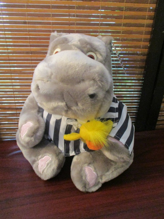 silent night hippo teddy