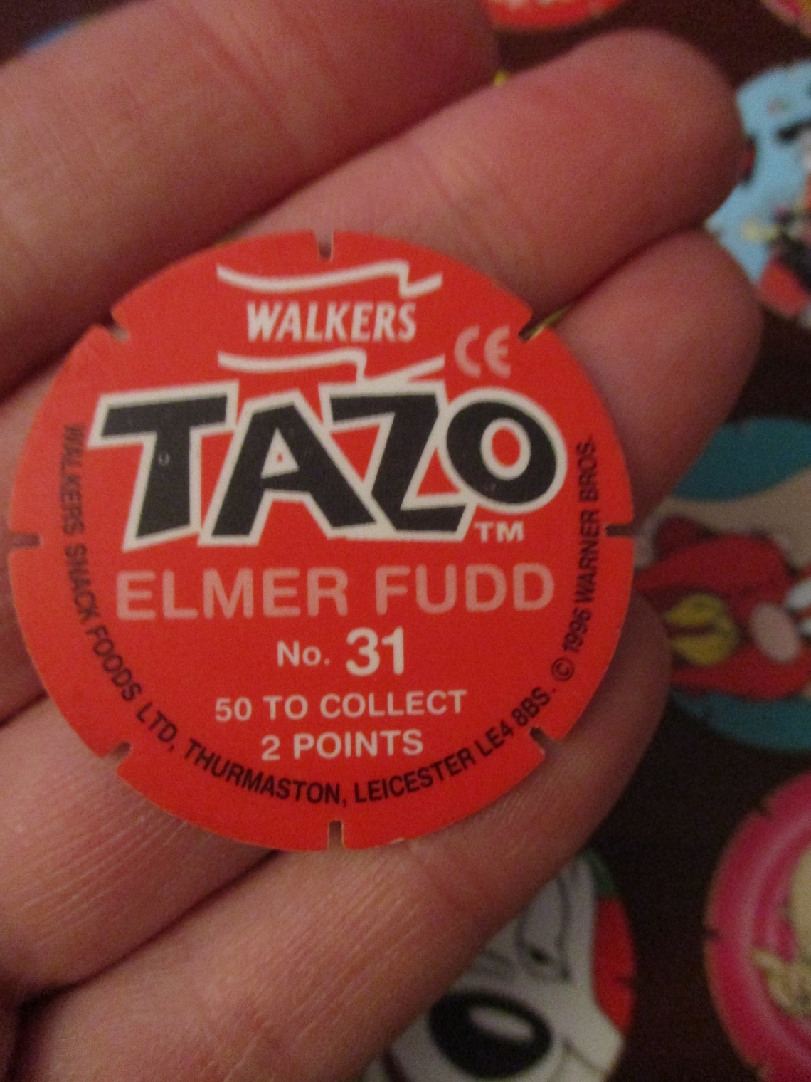 walkers tazos value