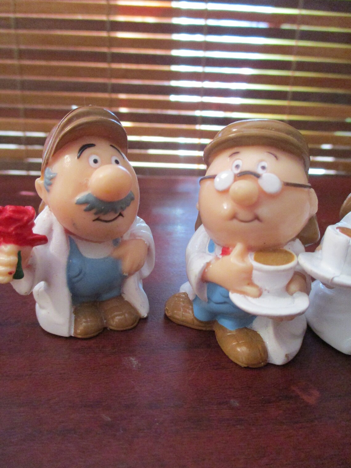 Tetley Tea Folk Figures Set of Seven Different Figures 1990s Etsy