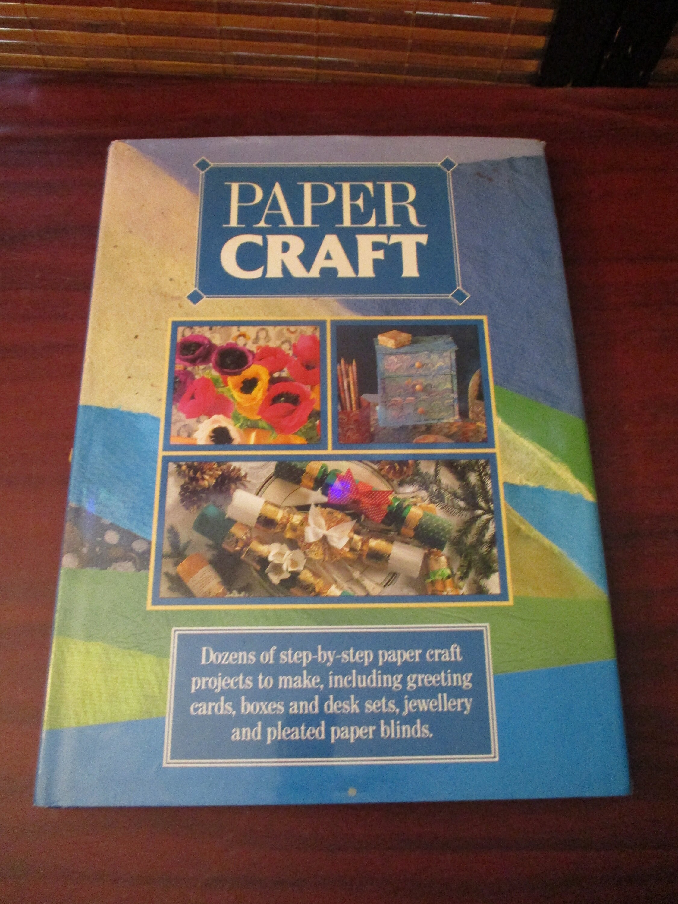 Paper Craft Book Dozens of Papercraft Projects 1993 Etsy