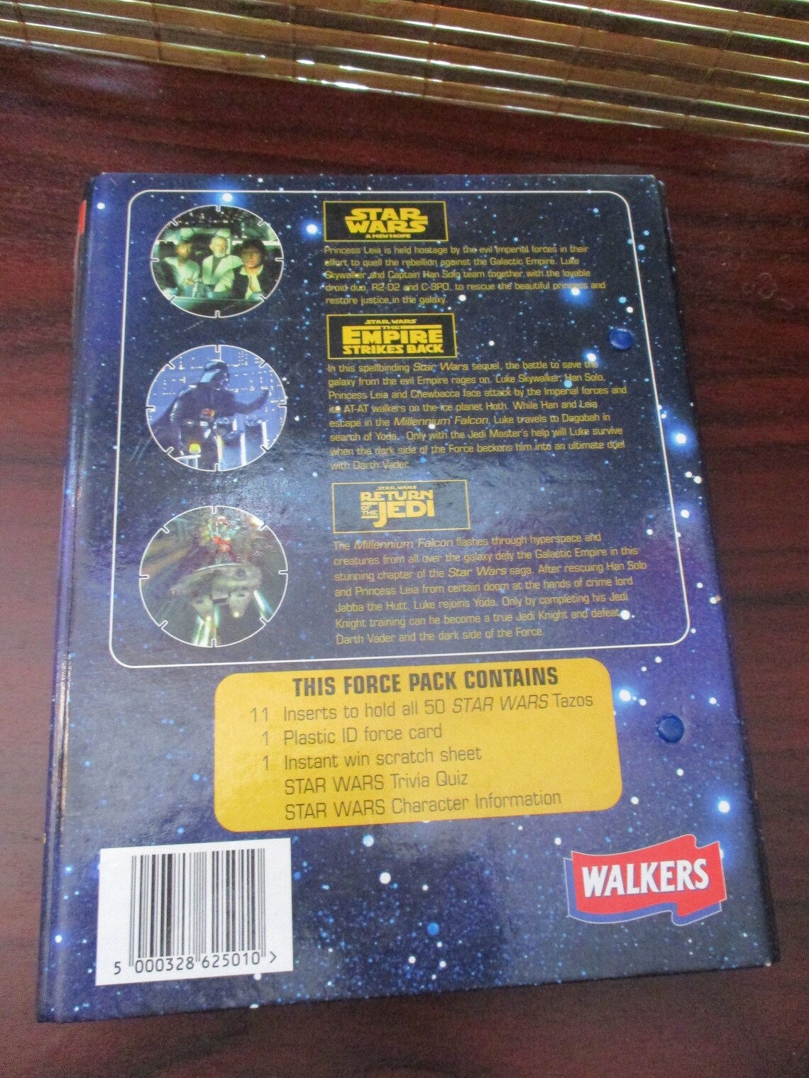 star wars tazo complete set value