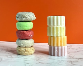 Shampoo and Conditioner Bar - Vegan Solid Shampoo and Conditioner for All Hair Types - Zero Waste - Eco Friendly Plastic Free - Color Safe