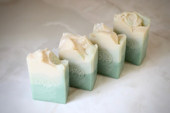 homemade soap baby shower favors