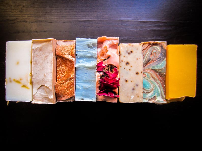 BUY 5 GET 1 FREE handmade Soap soap Set all Natural Etsy