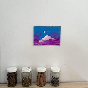 Dreamy Moonscape | Original Painting