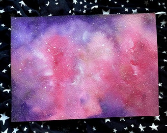 Original Pink Space Painting