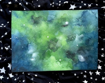 Original Green Space Painting