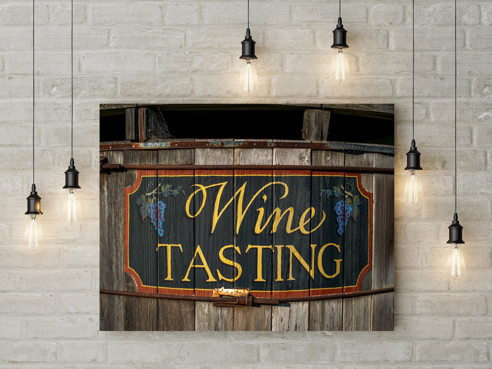 Downloadable Photo of a Wine Vat winery barrel vat drink Etsy