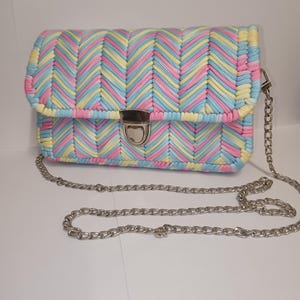 rainbow crossbody bag