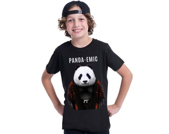 Panda-emic Kids Tee