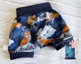 Les incontournables, SHORT. Design de renard aquarelle