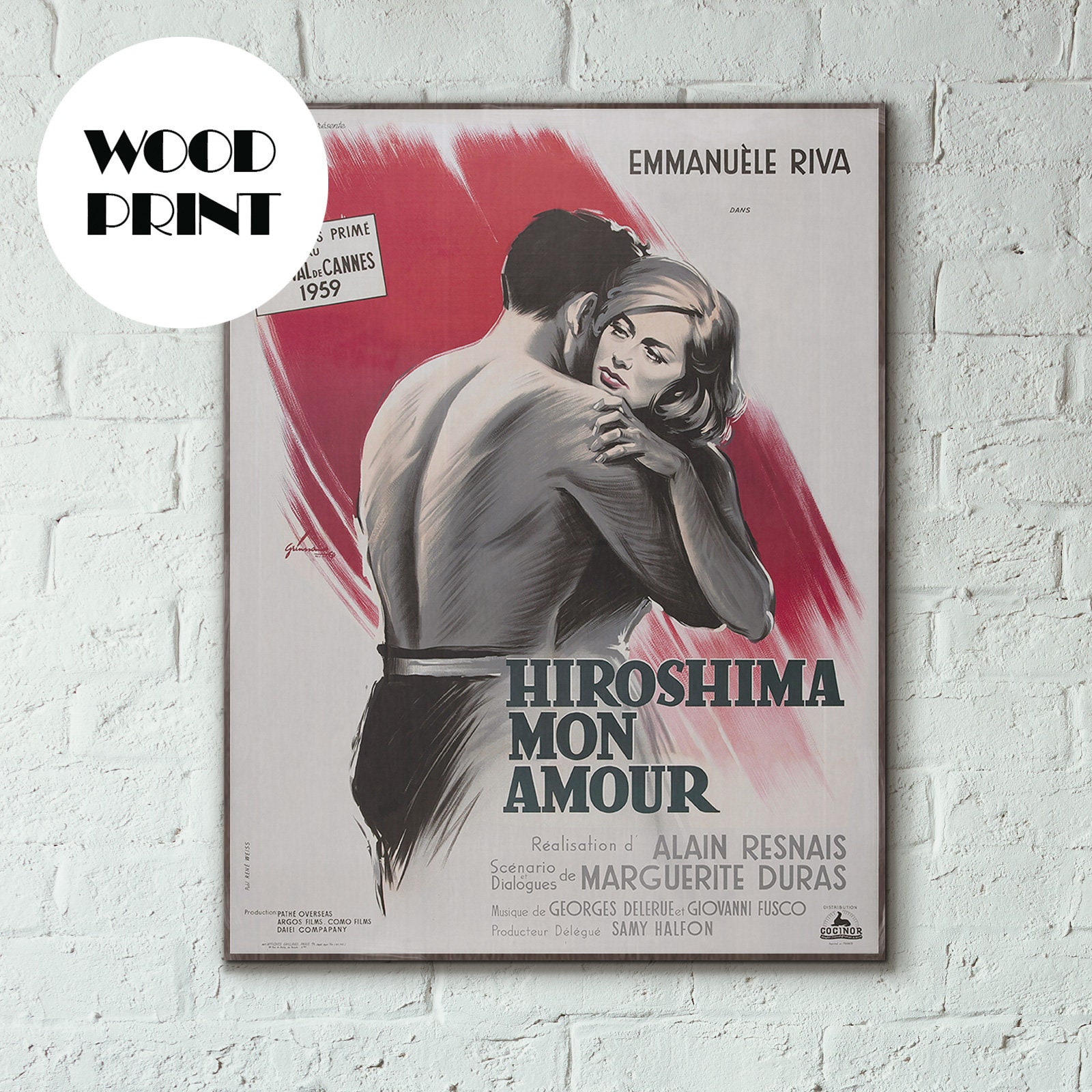 Decor Graphic Design movie Poster 4 film.Los novios.ENGAGED.Art.Italian cinema