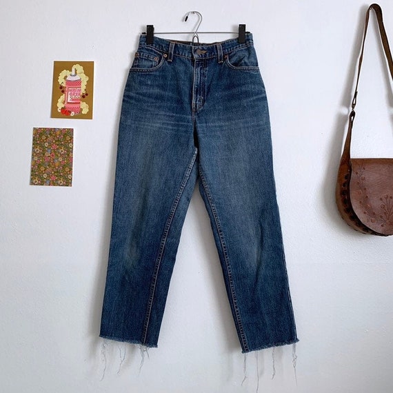 levis 512 high waisted jeans