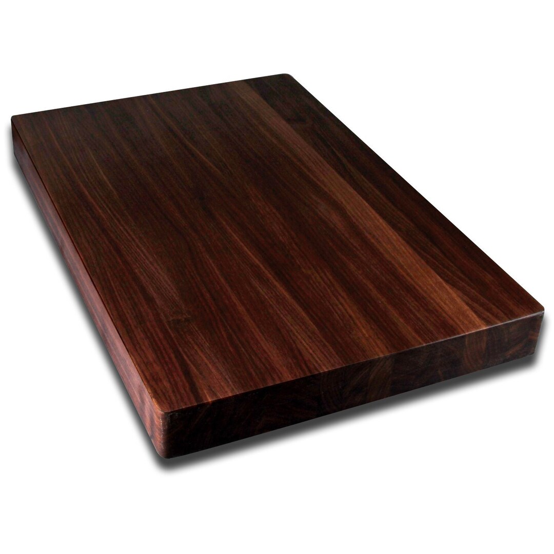 Walnut Edge Grain Cutting Board 24 X 24 - Etsy