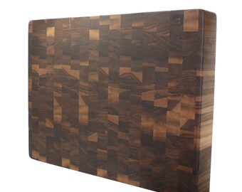 Walnut End Grain Cutting Board 20 x 14