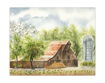 Killlion Ranch In Williams, California Canvas Print, Country Decor, Nature Wall Art, Home Decor, Gift for Farm Lovers