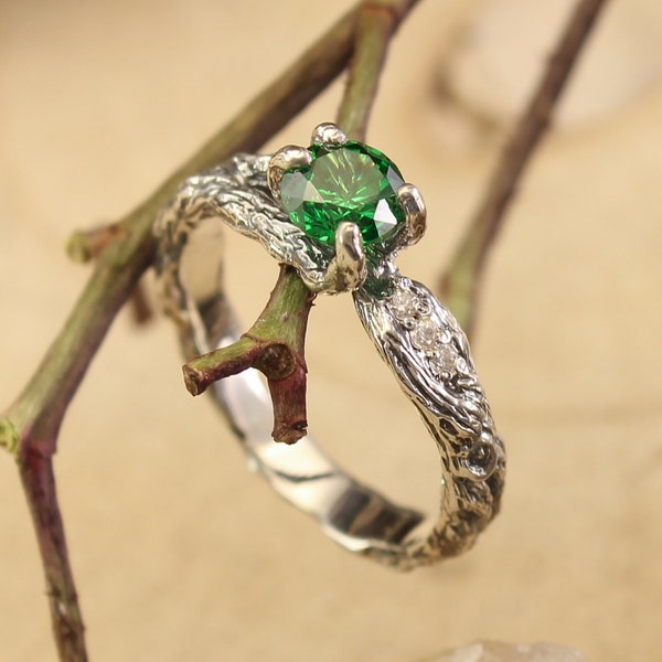 Elvish Engagement Ring - Etsy