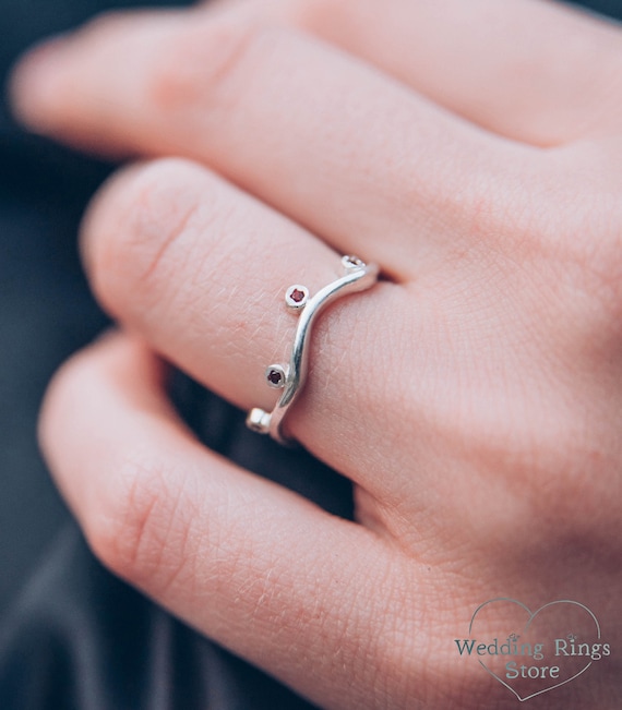 Buy 925 Sterling Silver Delicate Promise Ring for Her, Dainty & Simple  Womens Promise Ring, White Cz Tiny Promise Ring, Small Minimalist Ring  Online in India - Etsy