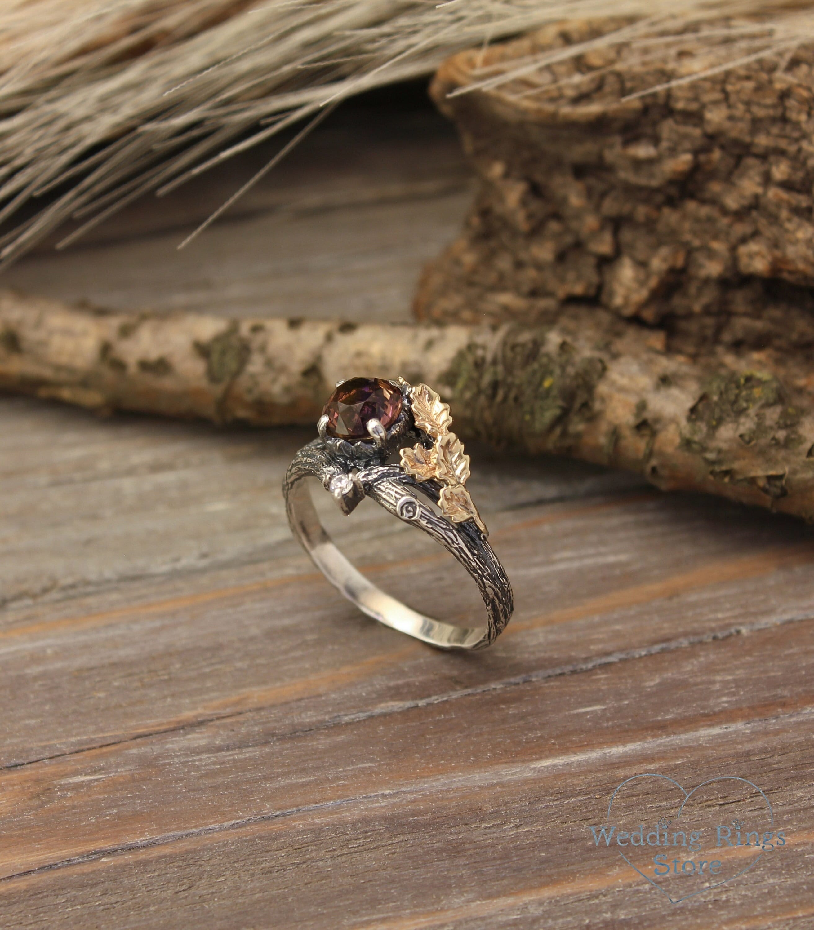 Ametrine wedding deals ring