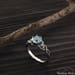 Unique branch engagement ring with topaz, Topaz twig engagement ring, Tree womens ring, Unique engagement ring, Unique women's gift