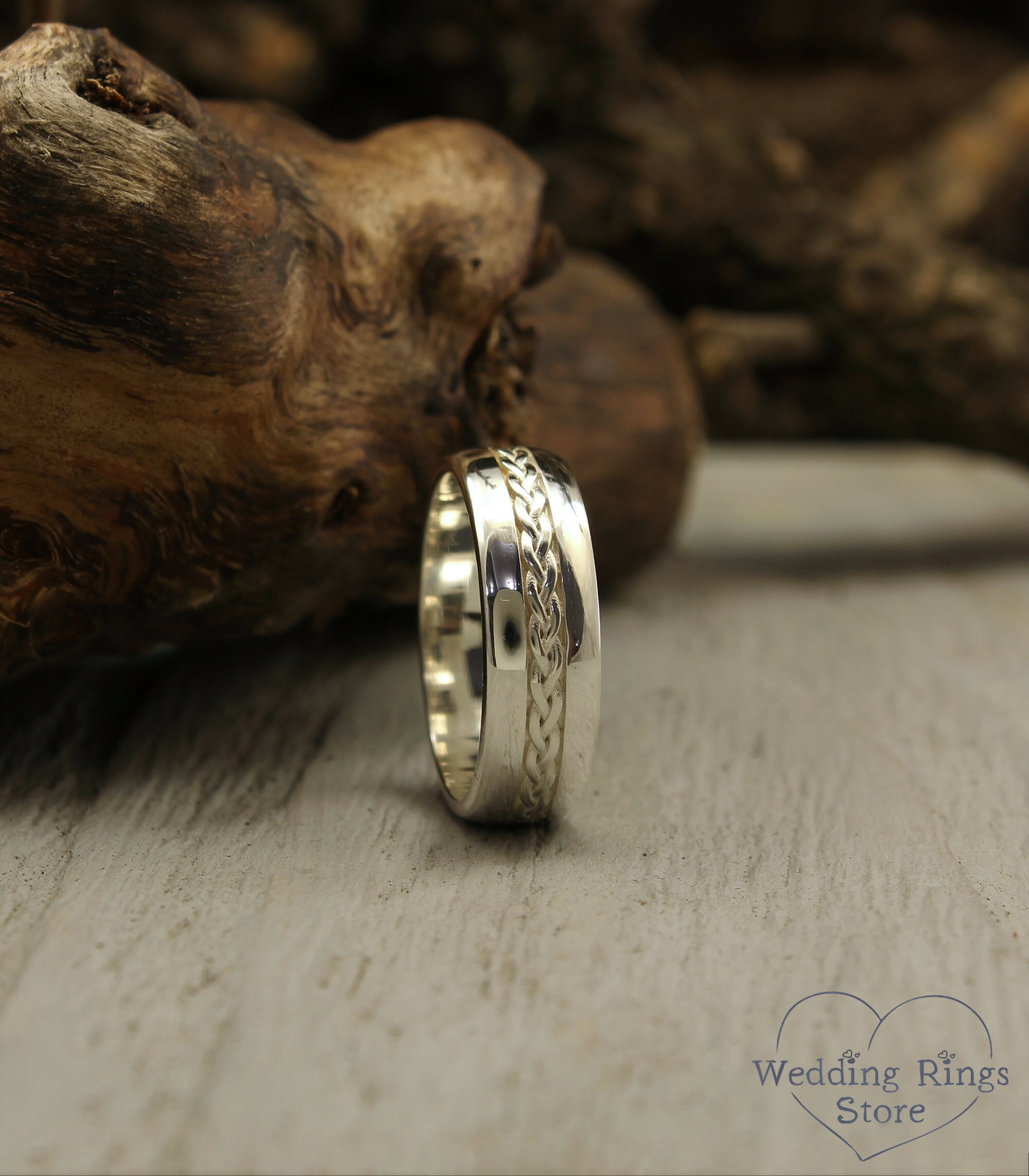 BAGUE PUZZLE ARGENT 925 6 Anneaux EUR 39,00 - FR