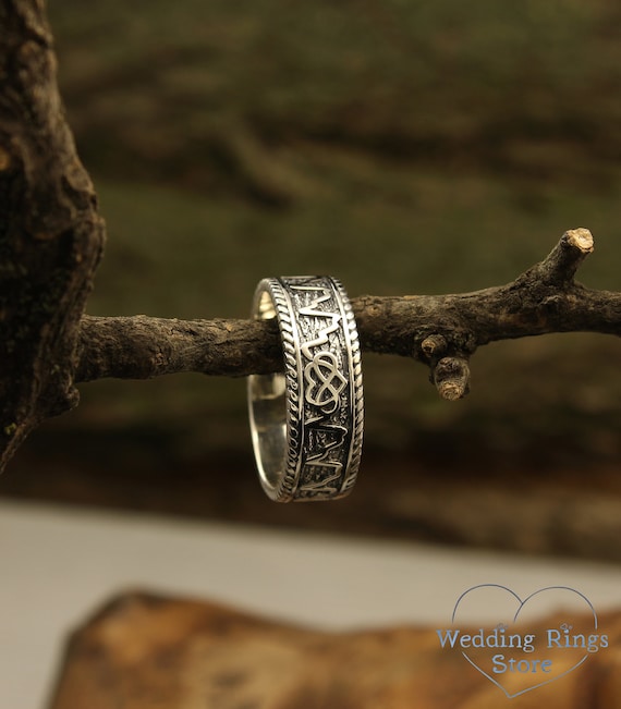 Infinity heartbeat ring shop