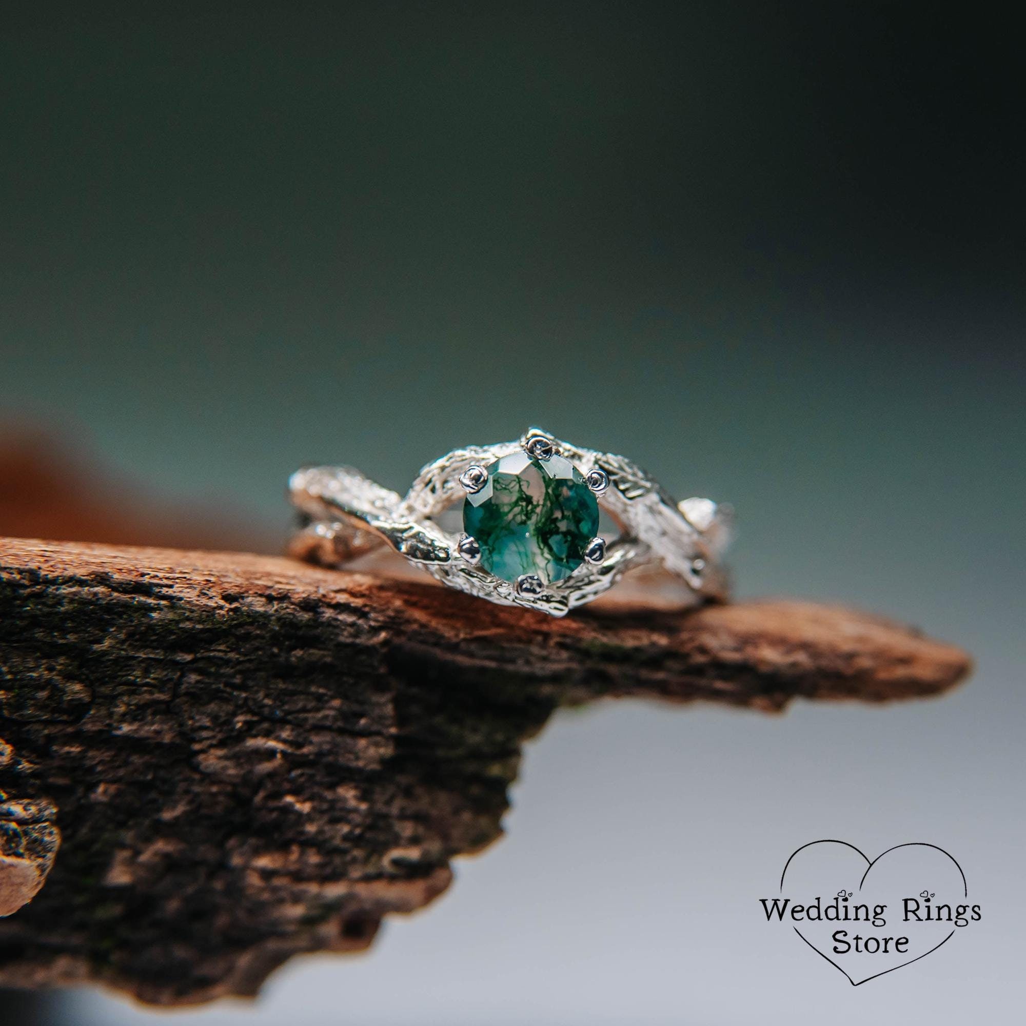 Wedding ring store etsy discount