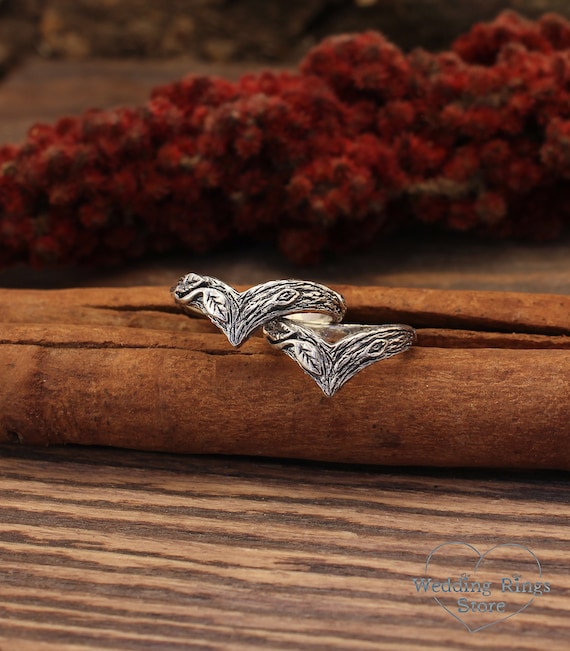 Sterling Silver Wood Forest Rings | 9 - 15 Sterling Silver Wood Forest Rings | 9 - 15