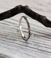 Tree bark sterling silver thin wedding band, Womens tree bark wedding ring, Tiny wedding ring, Tree wedding band, Women's small ring 