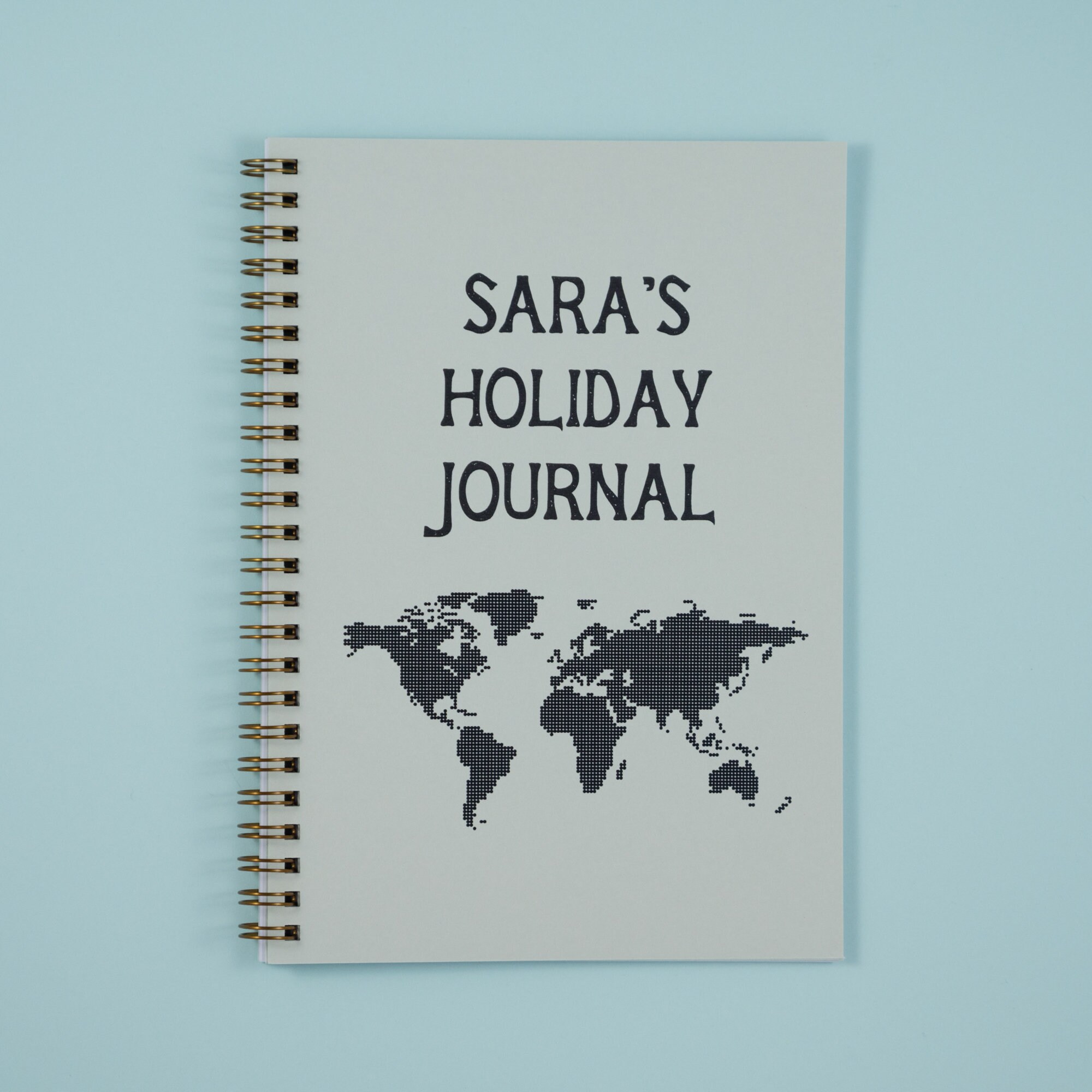 Personalised Travel Notebook. Write Down Holiday Memories in a Etsy