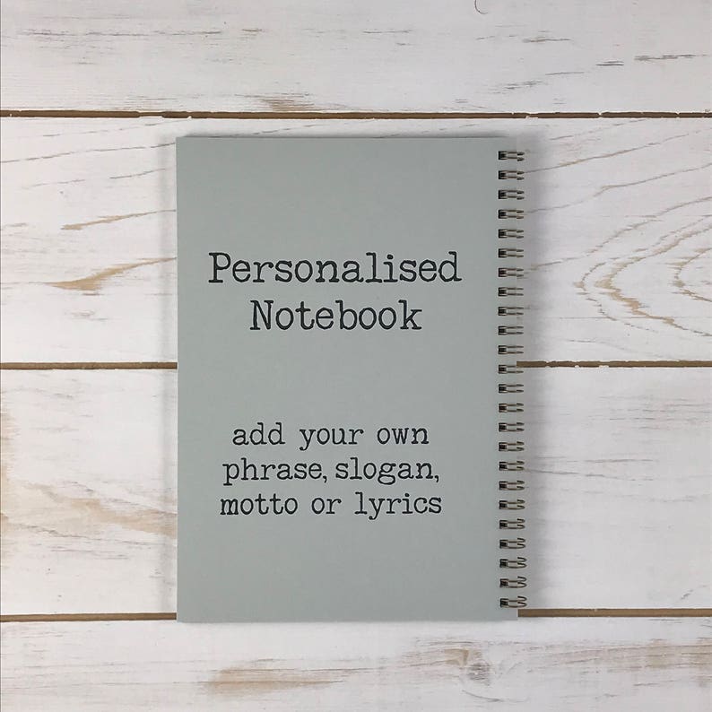 Personalised Left Handed Journal Left Hand A5 Notebook Gift Etsy