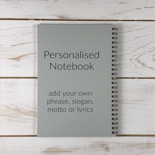Personalised Left Handed Journal Left Hand A5 Notebook Gift Etsy