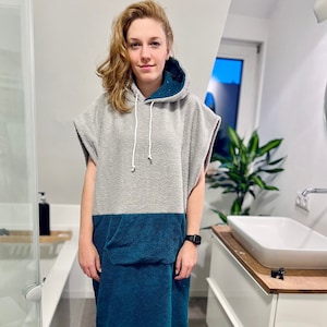 Surf Poncho Poncho Surf Terry Towel Hoodie Surfcape Cape BathIng Poncho Bathrobe