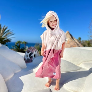 Children&#39;s poncho surf poncho poncho surf terry towel hoodie surf cape bathrobe bath poncho