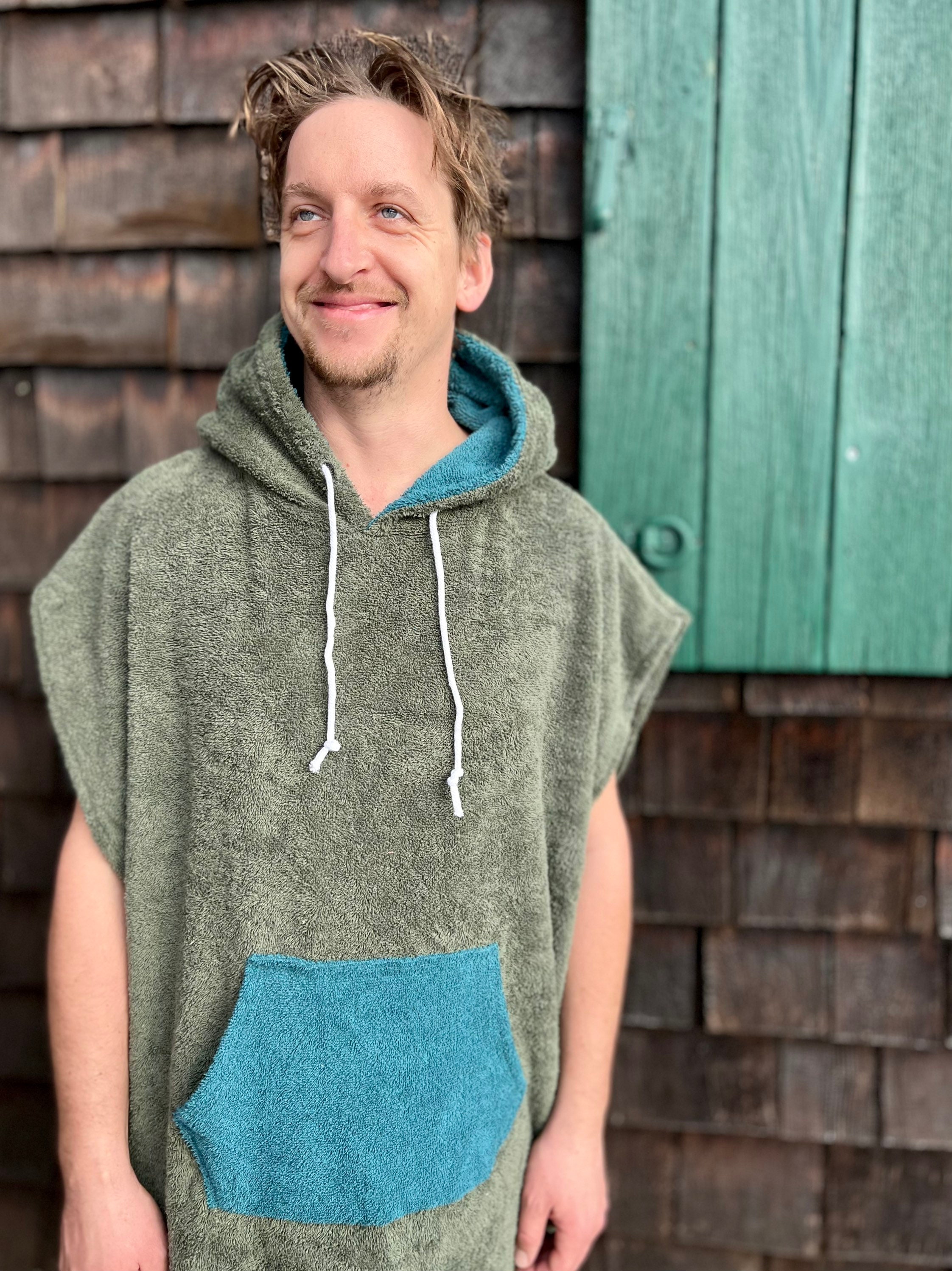Surf Poncho Poncho Surf Terry Towel Hoodie Surf Cape Bath Poncho