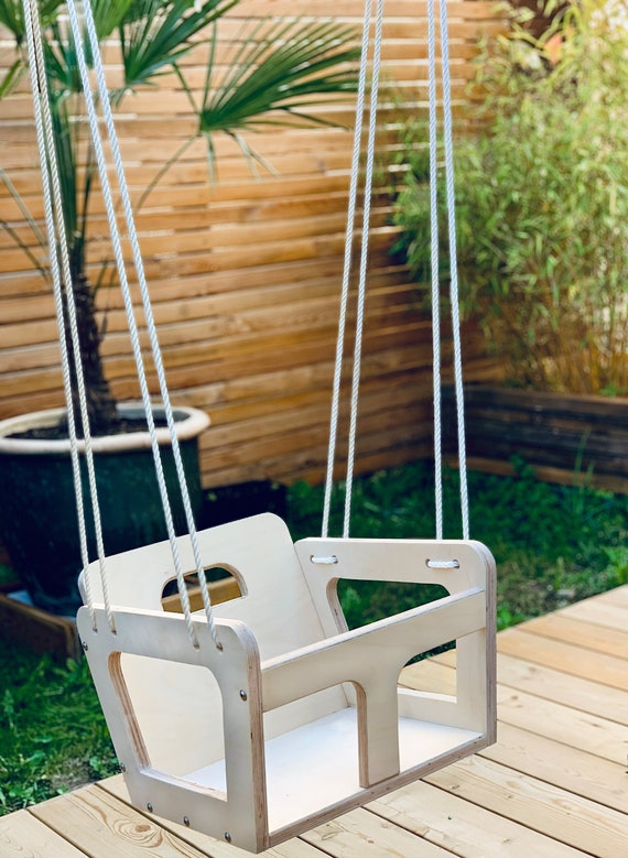 Columpios infantiles sales de madera