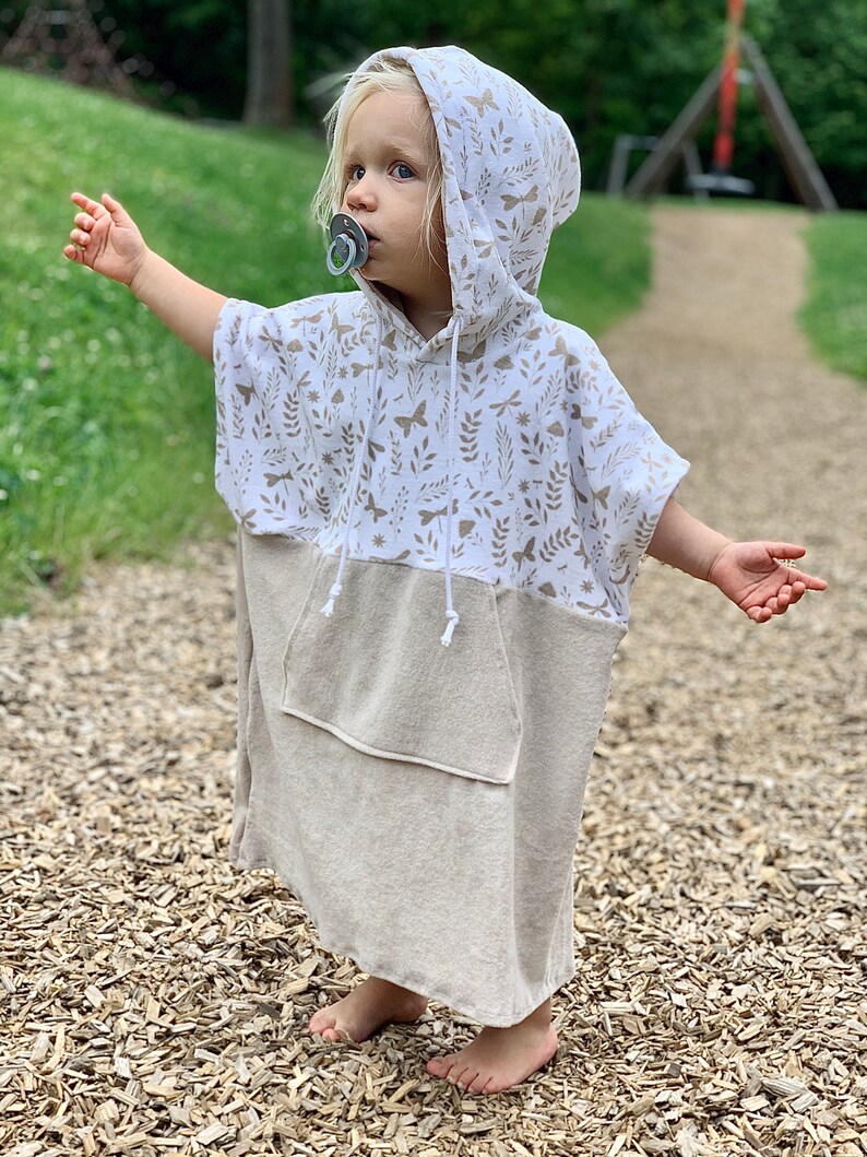 Kids Poncho Surf Poncho Poncho Surf Terry Towel Hoodie Surfcape Cape Bathrobe Bath poncho