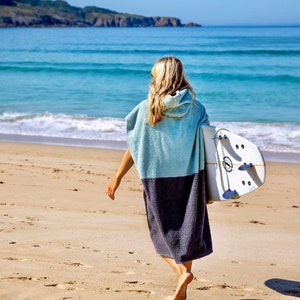 Surf poncho poncho surf terry towel hoodie surf cape bathing poncho