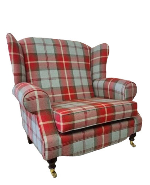 Extra wide wingback chair discount