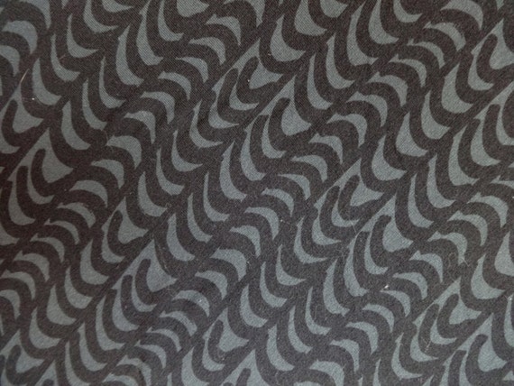 Marimekko Gray & Black Abstract Print Drawstring … - image 3